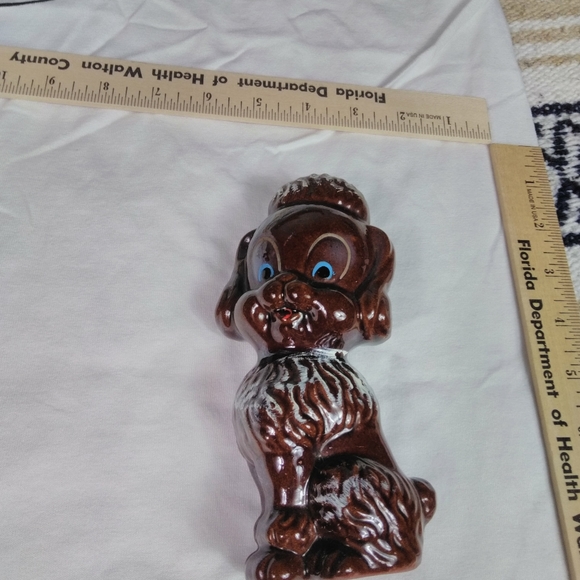 VINTAGE DOGGIE GLASS ART DECOR COLLECTIBLE - Picture 2 of 13